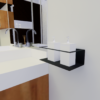 Suporte Lavabo em chapa metálica