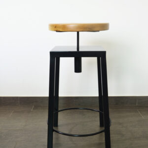 BANQUETA COBALTO ASSENTO MADEIRA